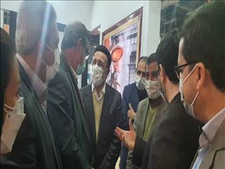 بازدید مقامات خراسان رضوی از غرفه شرکت آهن و فولاد ارفع در نخستین روز نمایشگاه بین المللی مشهد