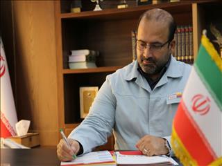 امین ابراهیمی مدیرعامل شرکت فولاد خوزستان در راستای برگزاری دومین نمایشگاه بومی سازی قطعات،تجهیزات و مواد مصرفی صنعت فولاد