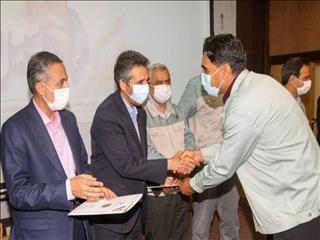 تجلیل از تلاشگران ذوب آهن اصفهان در آیین بزرگداشت هفته کار و کارگر