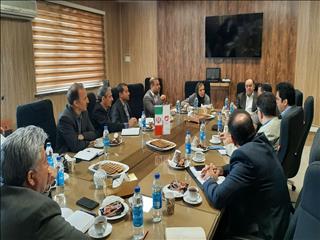 نشست سازمان زمین‌شناسی و اکتشافات‌معدنی کشور و مدیریت اکتشاف شرکت ملی نفت ایران جهت اجرایی کردن تفاهم‌نامه دوجانبه