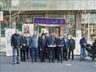 موکب پذیرایی از عزاداران سپهبد شهید حاج قاسم سلیمانی در تهران برپا شد