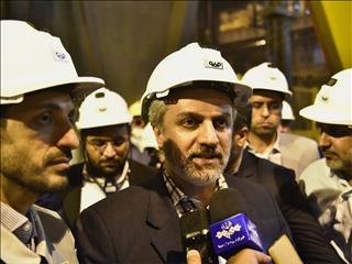 تمجید وزیر صمت از عملکرد فولاد مبارکه