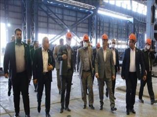 میزبانی شرکت معدنی و صنعتی گل گهر از مدیران ارشد بانک ملی ایران