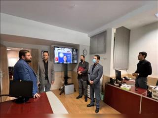 بازدید رئیس مرکز ارتباطات وزارت صمت از روابط عمومی شرکت مس