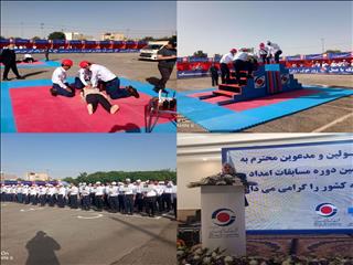 برگزاری چهارمین دوره مسابقات کشوری امداد و نجات به میزبانی گهرزمین