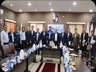 نشست مشترک مدیرعامل و معاونین شرکت صبا فولاد خلیج فارس با مدیرعامل و معاونین بانک ملت/بررسی و پیگیری تامین مالی طرح فازهای توسعه صبا فولاد