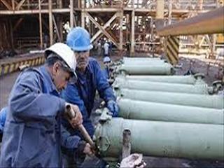 تعمیرات اساسی سالیانه در کارخانه صبا فولاد خلیج فارس