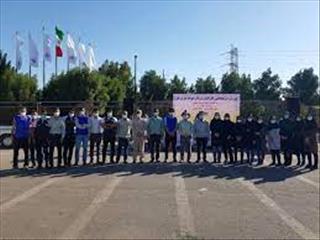 فولاد هرمزگان کارگاه برتر صنعتی هرمزگان در حوزه ورزش کارگری شناخته شد