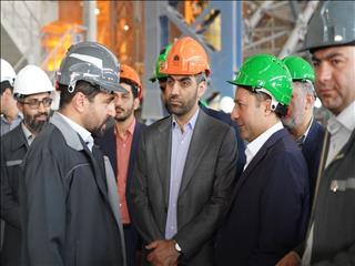بازدید مدیرعامل گروه مدیریت سرمایه‌گذاری امید از گل گهر