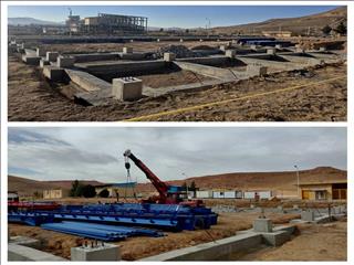 پیشرفت بیش از ۵۰ درصدی پروژه احداث سوله‌های نگهداری نمونه‌های مغزه اکتشافی/مرکز تحقیقات غرب، ظرفیت ایجاد ۲۰هزار نمونه مغزه را ایجاد می کند