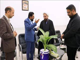 دیدار مدیر امور شاهد و ایثارگران شرکت سنگ‌آهن مرکزی بافق با مدیرکل بنیاد شهید استان یزد