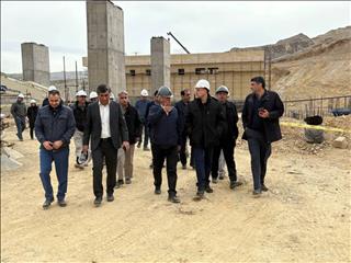 بازدید مدیرعامل شرکت ملی مس از اَبَرپروژه فازهای ۳ و ۴ تغلیظ مجتمع سرچشمه