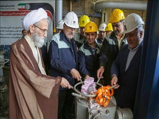 آیین بهره‌برداری از پروژه‌های ایستگاه‌های تقلیل فشار گازهای صنعتی و سامانه اسکادا در ذوب‌آهن اصفهان