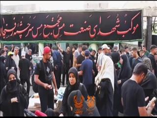 خدمت‌رسانی ۴ موکب شرکت ملی صنایع مس ایران به زوار حضرت اباعبدالله الحسین (ع)