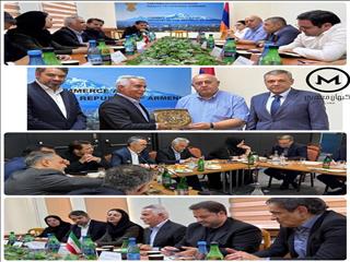 رایزنی هیات تجاری اتاق ایران به ریاست محمدرضا بهرامن در ایروان با مقامات بانکی و اقتصادی ارمنستان