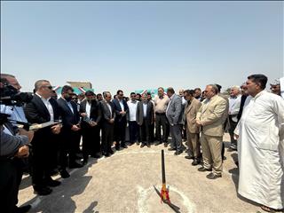فولاد اکسین خوزستان کلنگ‌زنی مدرسه ۹ کلاسه در شکاره یک را آغاز کرد