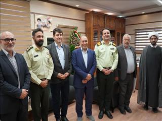 دیدار مدیرعامل شرکت سنگ‌آهن مرکزی ایران با فرمانده انتظامی استان یزد؛ تاکید بر امنیت و توسعه صنعتی