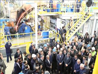 افتتاح ۱۳ طرح بخش معدن و صنایع معدنی به مناسبت دهه فجر